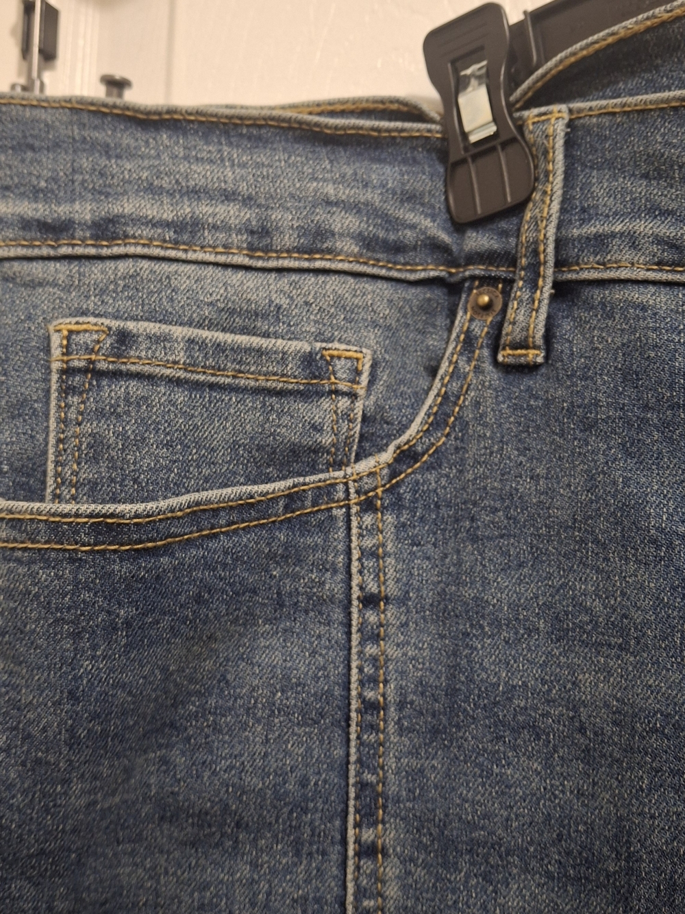 Jessica Simpson Daisy Flare Jeans - Dark Wash - Picture 5 of 9